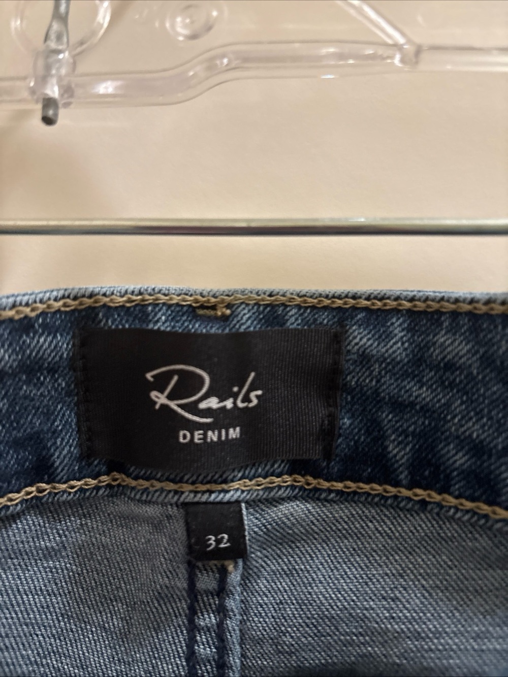 Rails The Getty Paneled High Rise Wide Leg Jeans in Twilight Shadow Size 32 - Picture 4 of 7